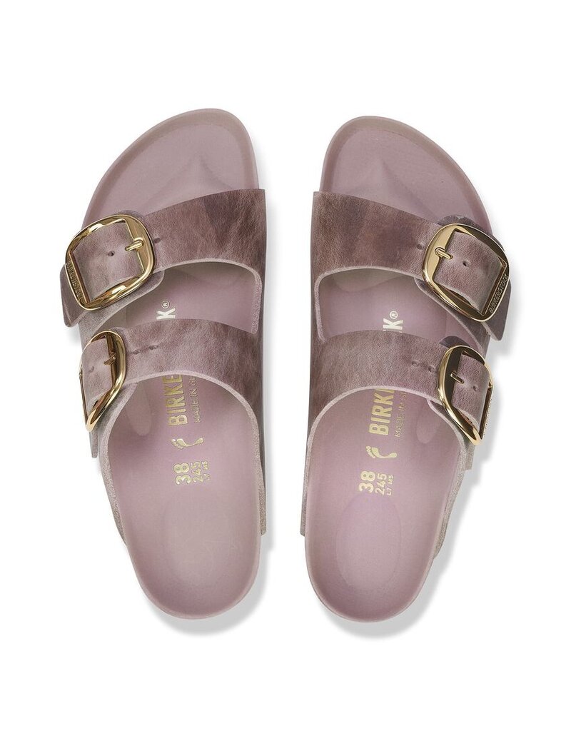 BIRKENSTOCK ARIZONA BIG BUCKLE OILED LEATHER-LAVENDER