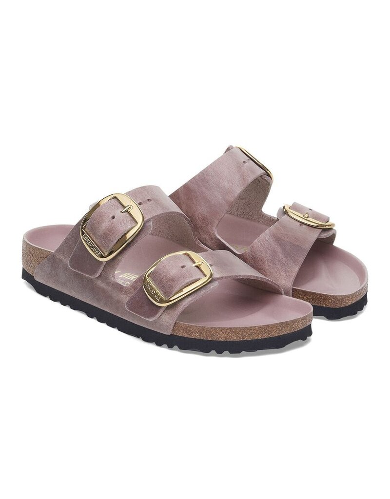 BIRKENSTOCK ARIZONA BIG BUCKLE OILED LEATHER-LAVENDER