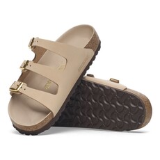 BIRKENSTOCK FLORIDA HEX NUBUCK-SANDCASTLE