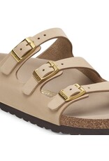 BIRKENSTOCK FLORIDA HEX NUBUCK-SANDCASTLE
