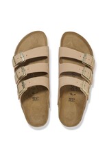 BIRKENSTOCK FLORIDA III PLATFORM NUBUCK-SANDCASTLE