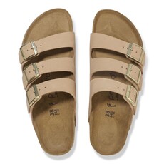 BIRKENSTOCK FLORIDA III PLATFORM NUBUCK-SANDCASTLE