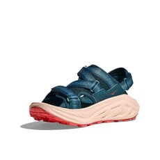 HOKA ONE ONE WOMEN'S INFINI HIKE TC SANDAL-BLUE TWILIGHT/GRAPEFRUIT