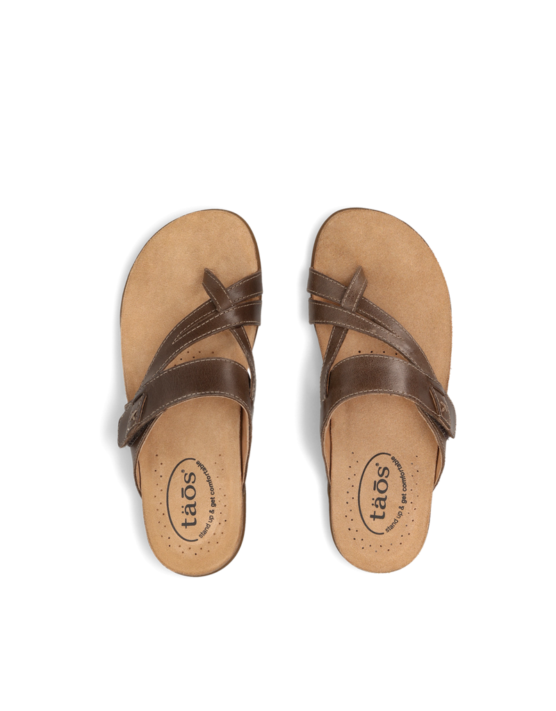 TAOS WOMEN'S PERFECT SANDAL-MOCHA