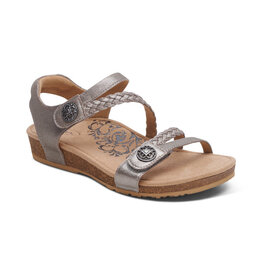 AETREX WOMEN'S JILLIAN-BRUSHED SILVER