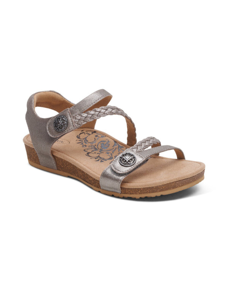 AETREX WOMEN'S JILLIAN-BRUSHED SILVER