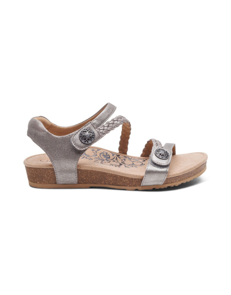 AETREX WOMEN'S JILLIAN-BRUSHED SILVER