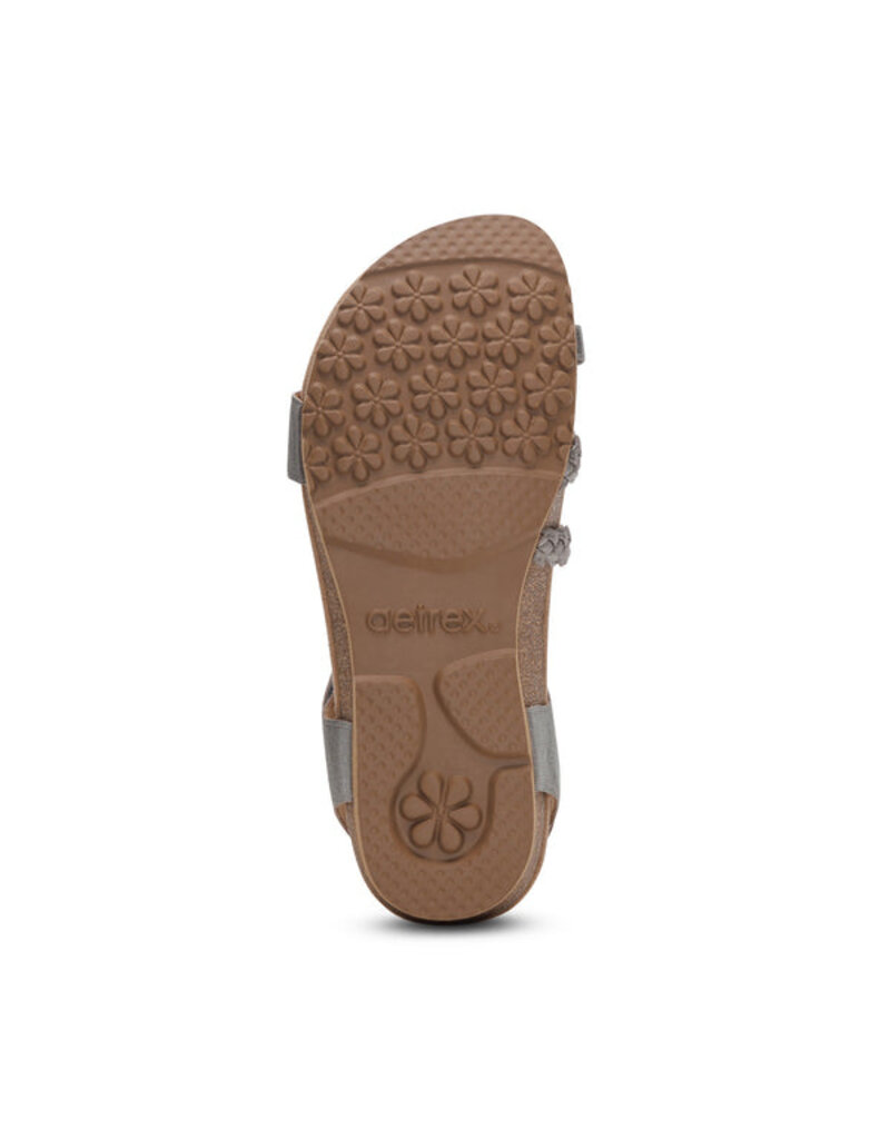 AETREX WOMEN'S JILLIAN-BRUSHED SILVER