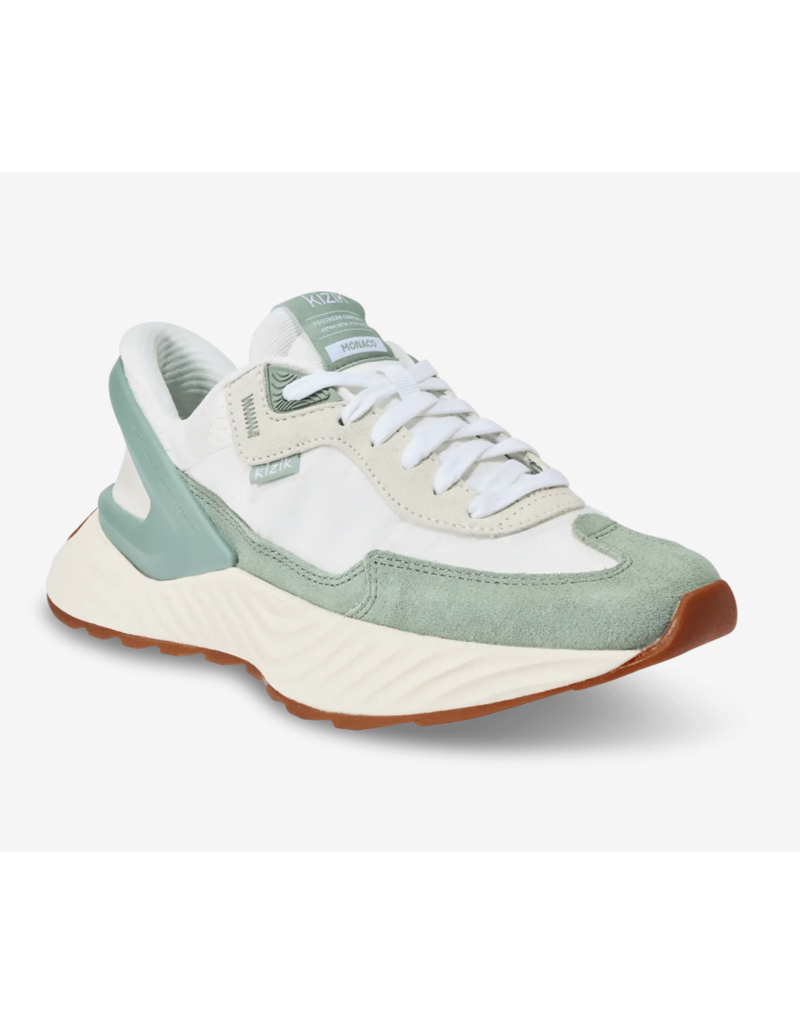 KIZIK WOMEN'S MONACO-WHITE/ICEBERG GREEN