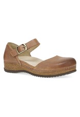 DANSKO WOMEN'S MAE BURNISHED SUEDE-TAN