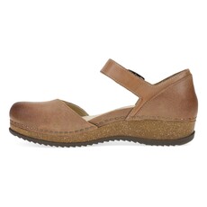DANSKO WOMEN'S MAE BURNISHED SUEDE-TAN