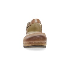 DANSKO WOMEN'S MAE BURNISHED SUEDE-TAN