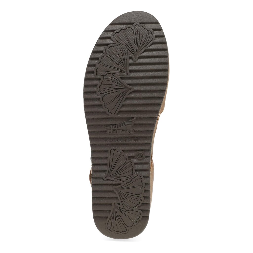 DANSKO WOMEN'S MAE BURNISHED SUEDE-TAN