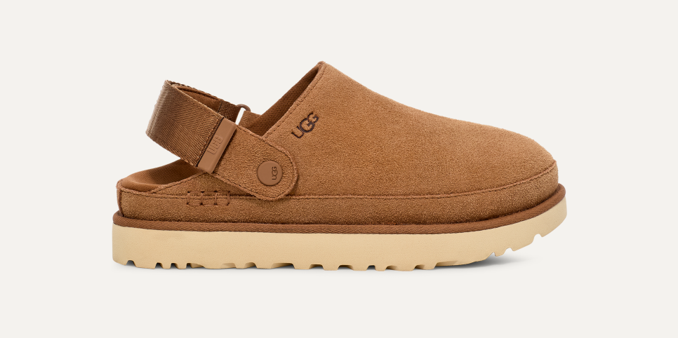 UGG WOMEN'S GOLDENSTAR CLOG-CHESTNUT