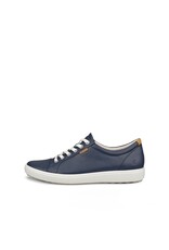ECCO WOMEN'S SOFT 7 SNEAKER-MARINE (SS25)