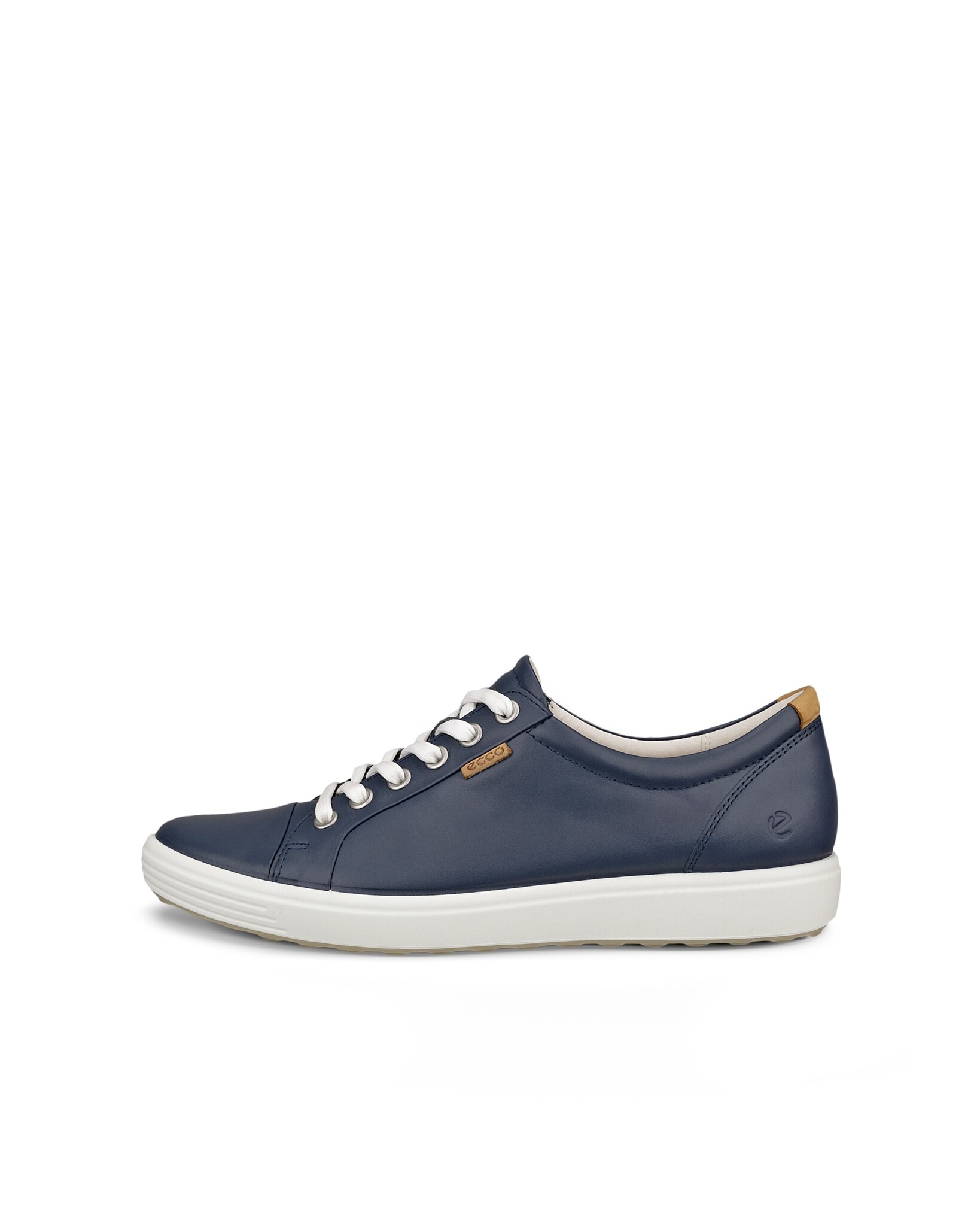 ECCO WOMEN'S SOFT 7 SNEAKER-MARINE (SS25)