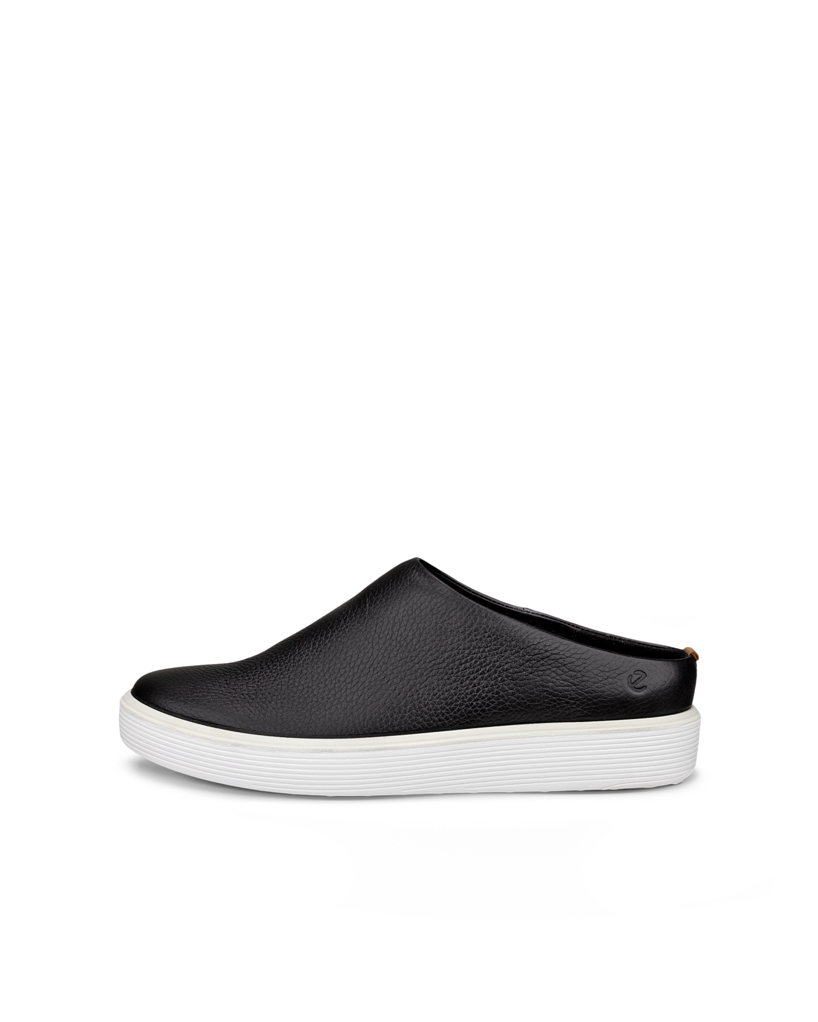 ECCO WOMEN'S SOFT 60 SLIDE-BLACK