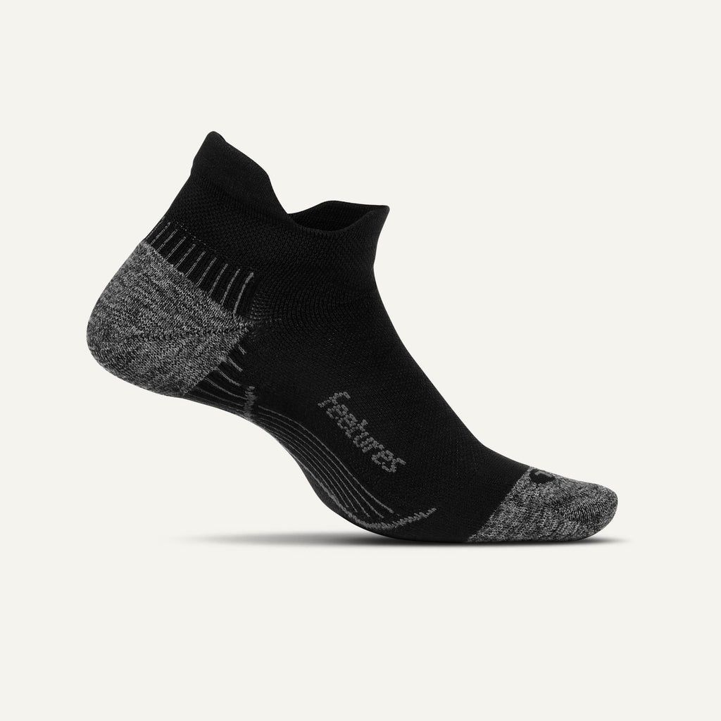 FEETURES PLANTAR FASCIITIS RELIEF CUSHION NO SHOW-BLACK