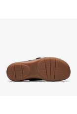 CLARKS WOMEN'S CECILY SLIDE LEATHER-BLACK