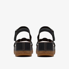 CLARKS WOMEN'S KASSANDA BAR  LEATHER-BLACK