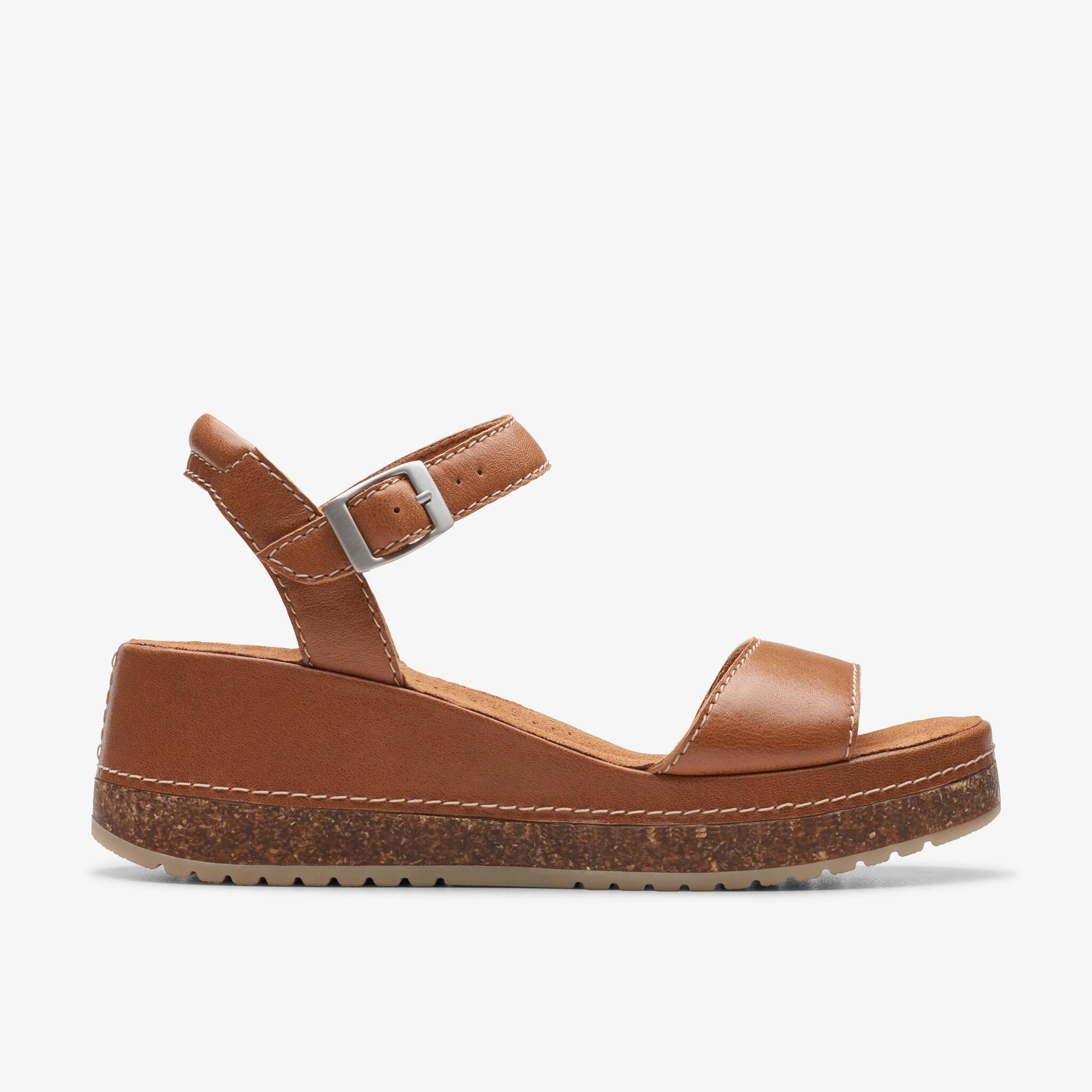 CLARKS WOMEN'S KASSANDA LILY LEATHER-TAN