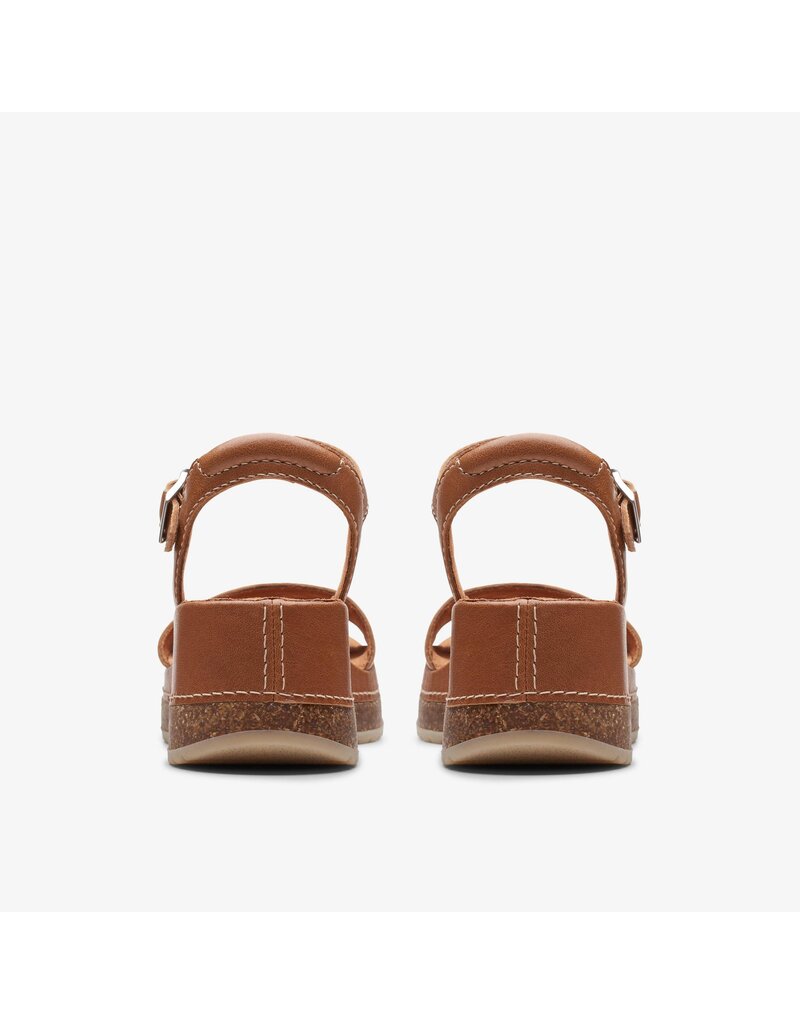 CLARKS WOMEN'S KASSANDA LILY LEATHER-TAN