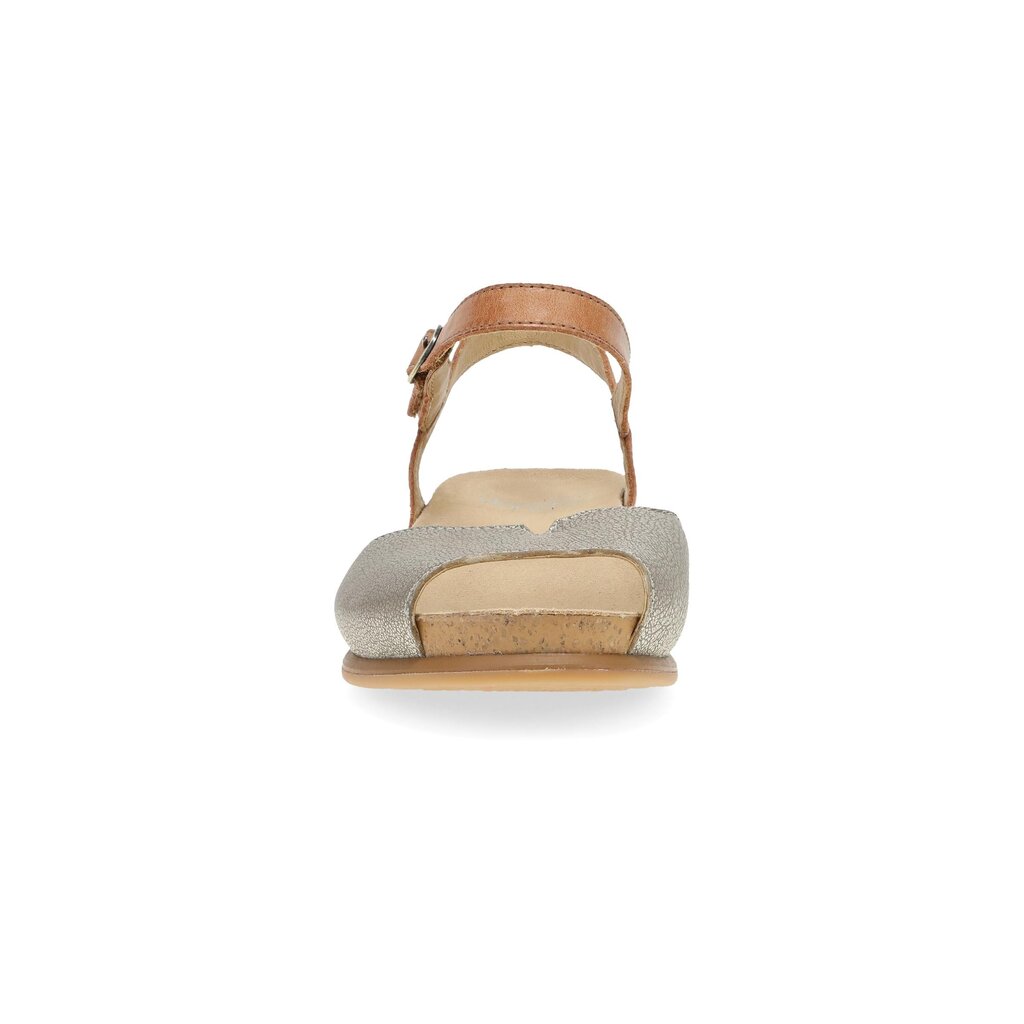 DANSKO WOMEN'S CASS PLATINO/TAN LEATHER