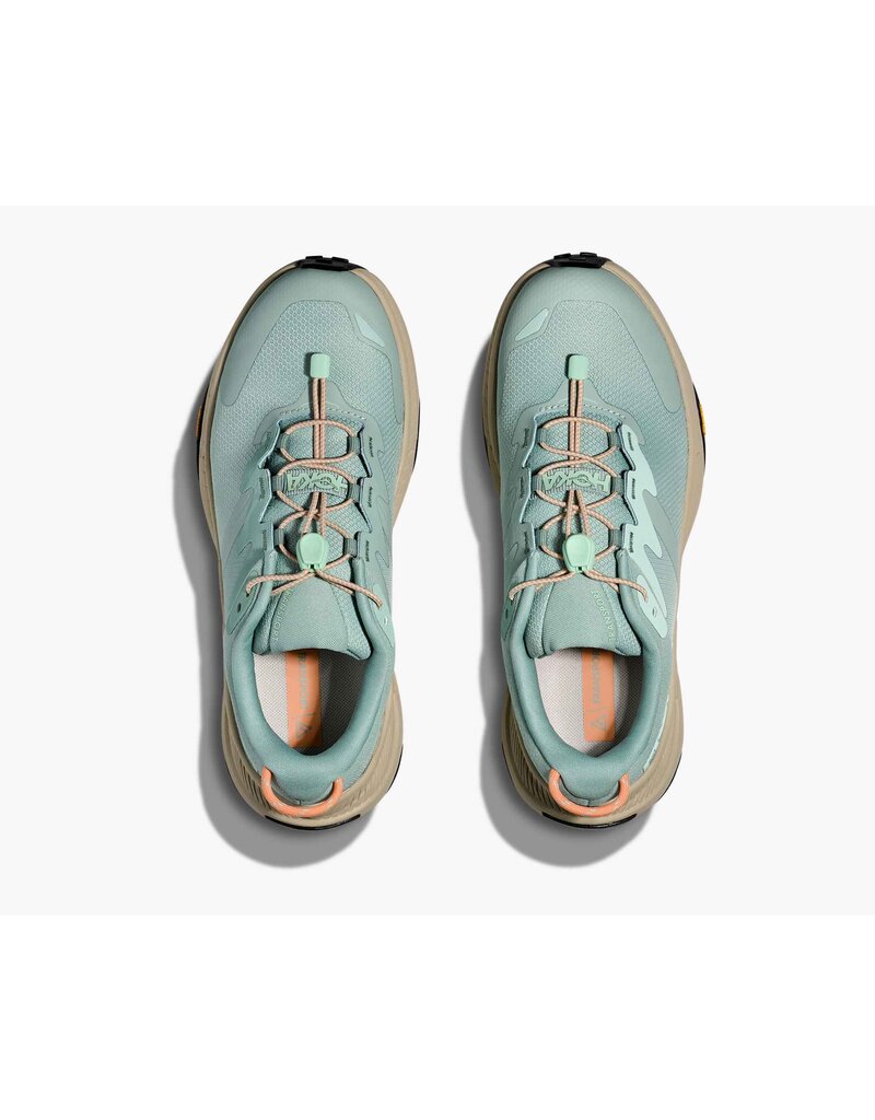 HOKA ONE ONE WOMEN'S TRANSPORT-JADE/OYSTER MUSHROOM