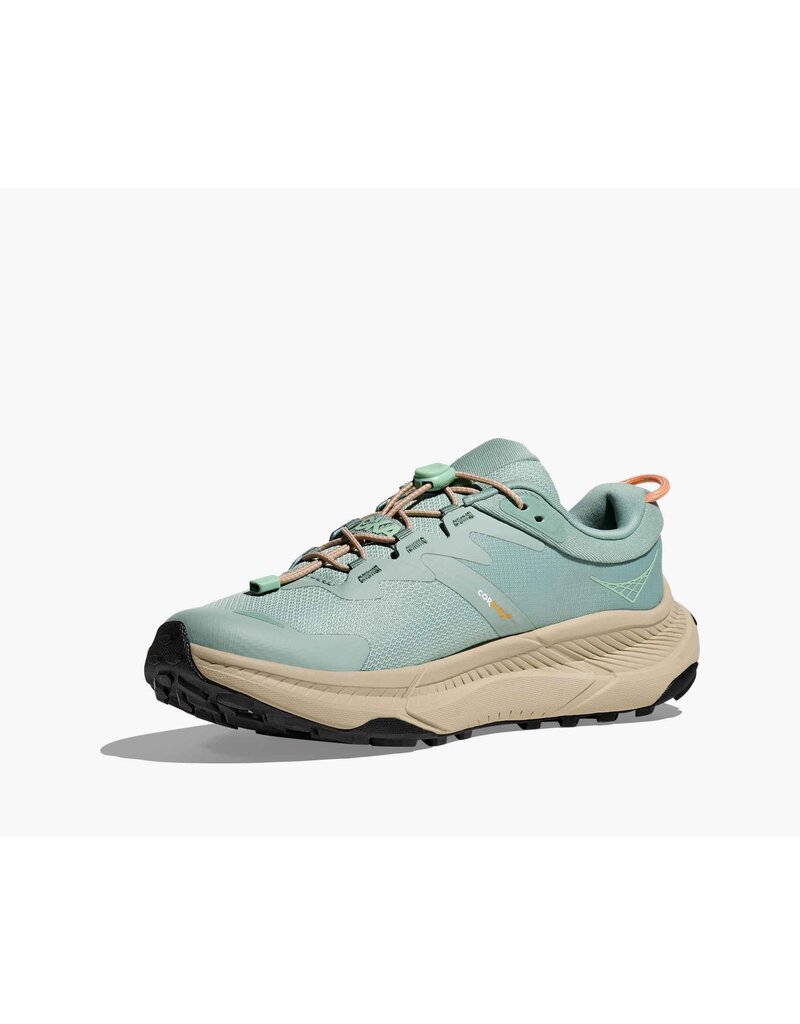 HOKA ONE ONE WOMEN'S TRANSPORT-JADE/OYSTER MUSHROOM