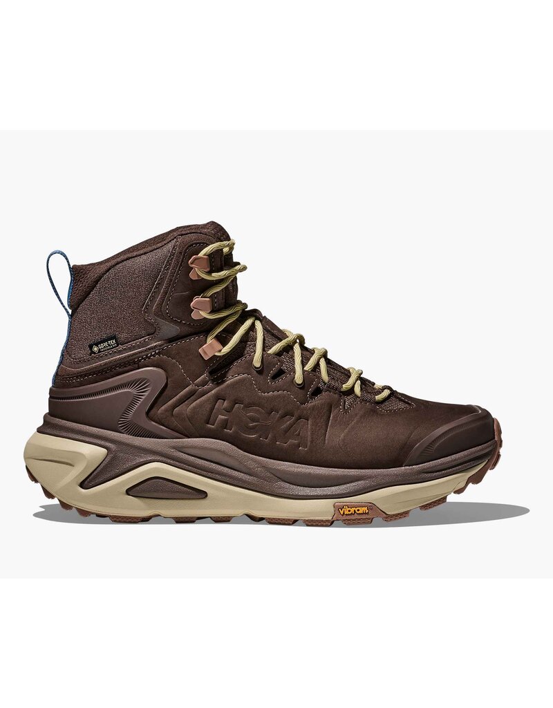 HOKA ONE ONE MEN'S KAHA 3 MID GTX-WALNUT/OYSTER MUSHROOM
