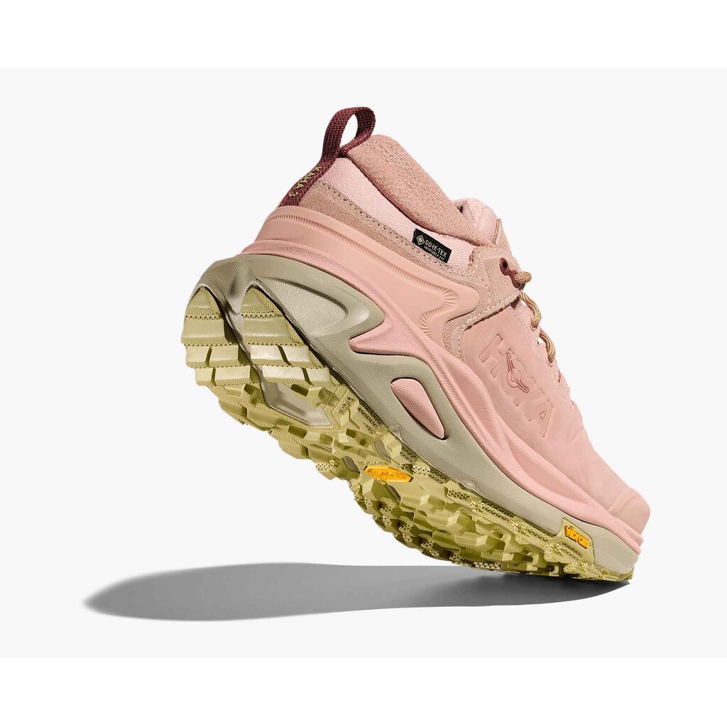 HOKA ONE ONE WOMEN'S KAHA 3 LOW GTX-ROSE LATTE/CARDAMOM