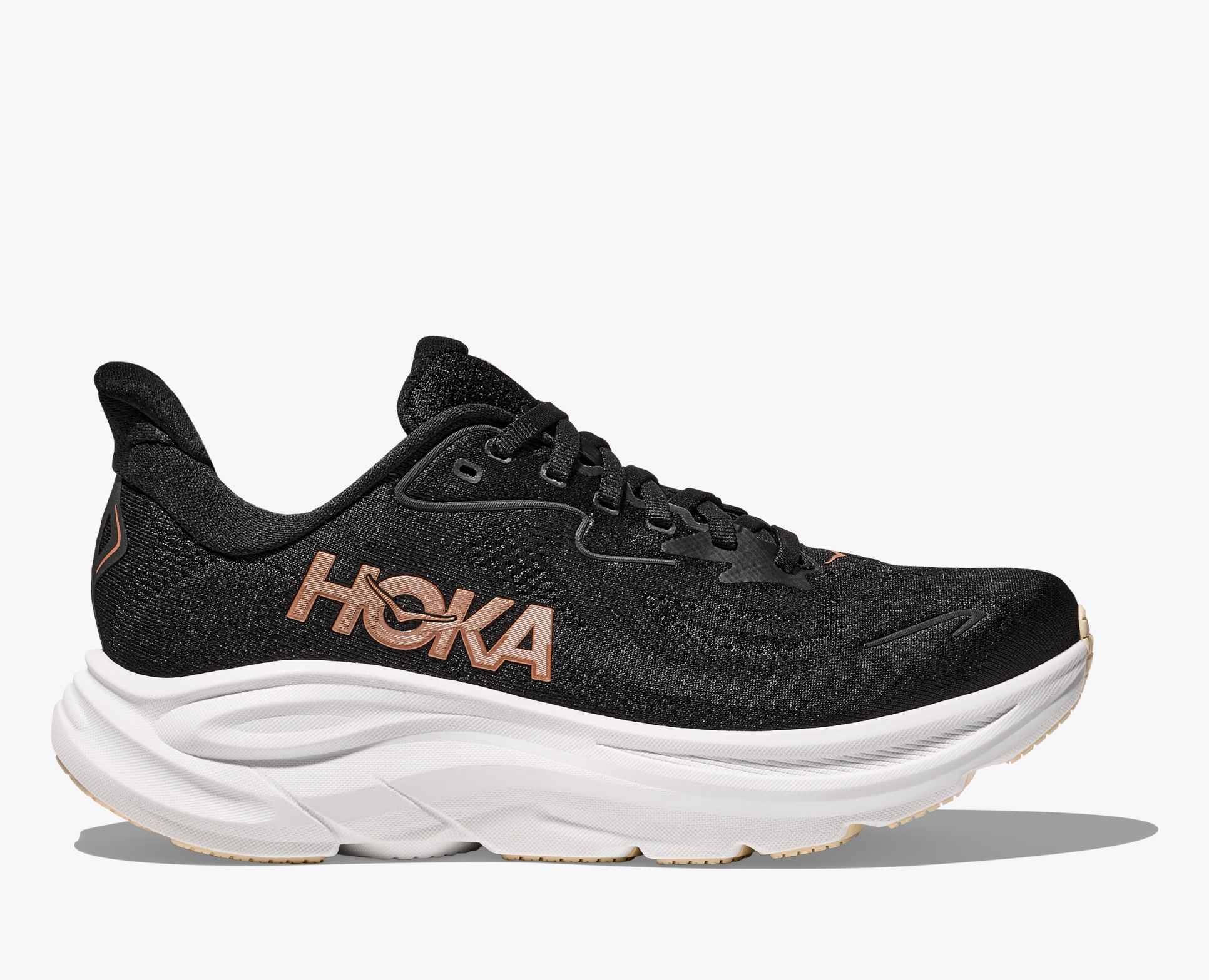 HOKA ONE ONE WOMEN'S CLIFTON 10-BLACK/ROSE GOLD