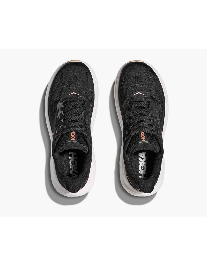 HOKA ONE ONE WOMEN'S CLIFTON 10-BLACK/ROSE GOLD