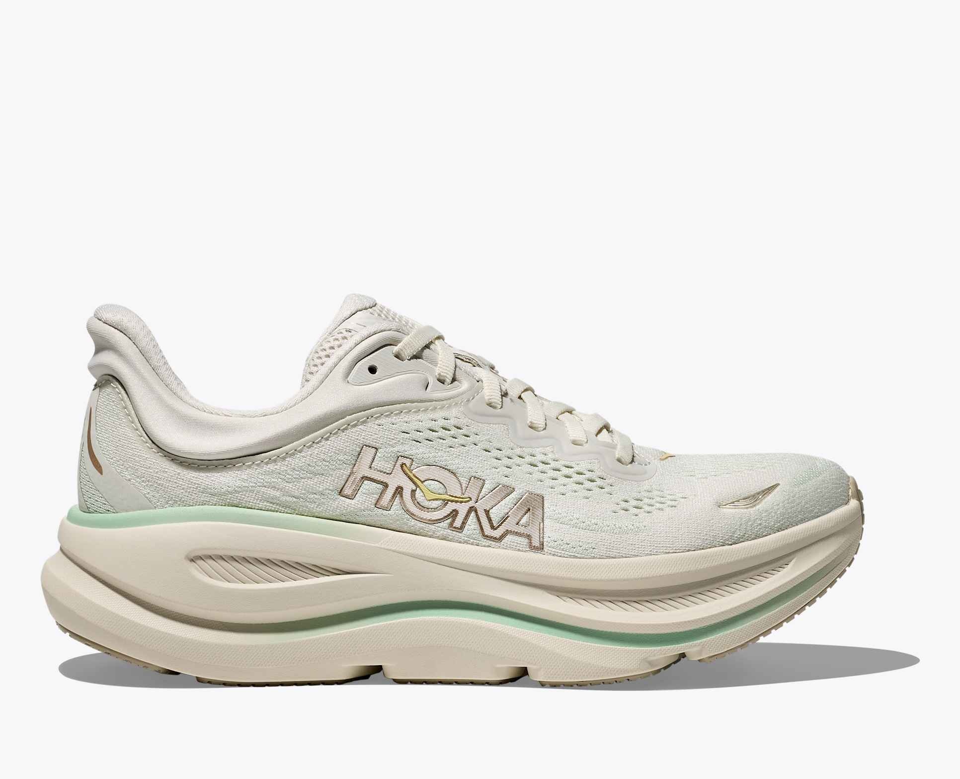 HOKA ONE ONE WOMEN'S BONDI 9-TRUFFLE SEA/SEA GLASS