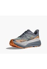 HOKA ONE ONE WOMEN'S STINSON 7-GREY SKIES/PALE TANGERINE