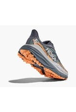 HOKA ONE ONE WOMEN'S STINSON 7-GREY SKIES/PALE TANGERINE
