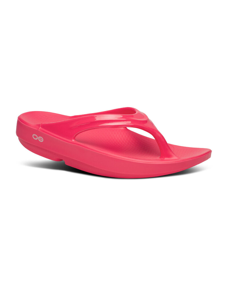 OOFOS OOLALA SANDAL-NEON BERRY