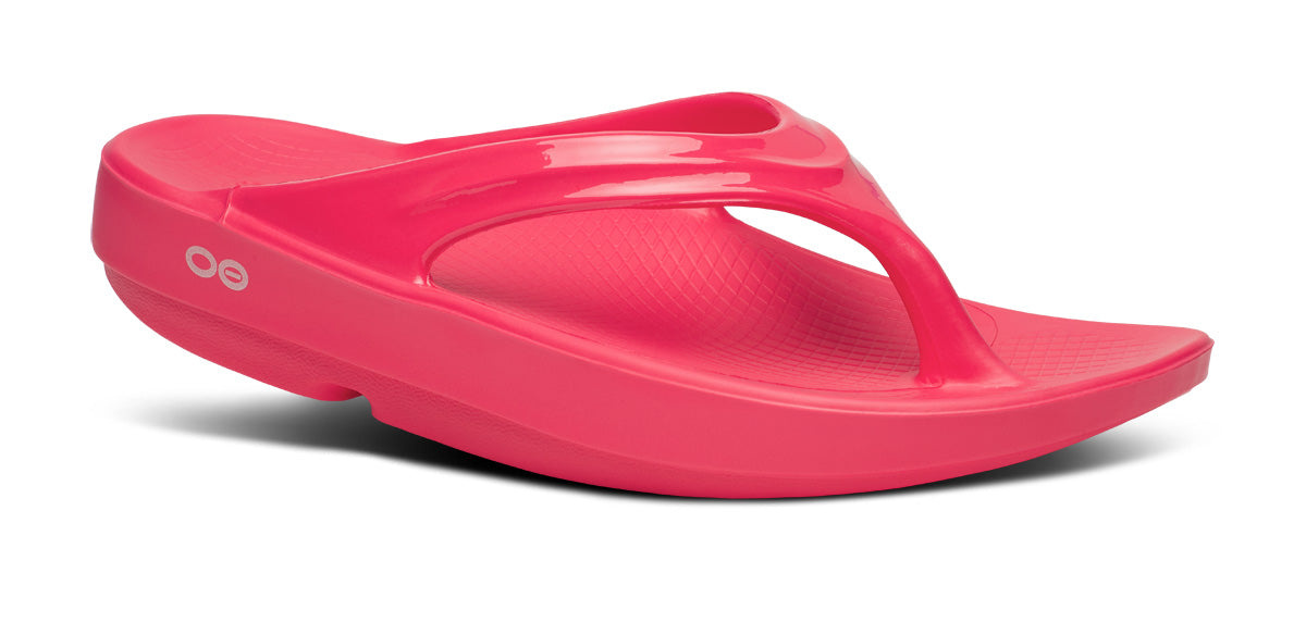 OOFOS OOLALA SANDAL-NEON BERRY