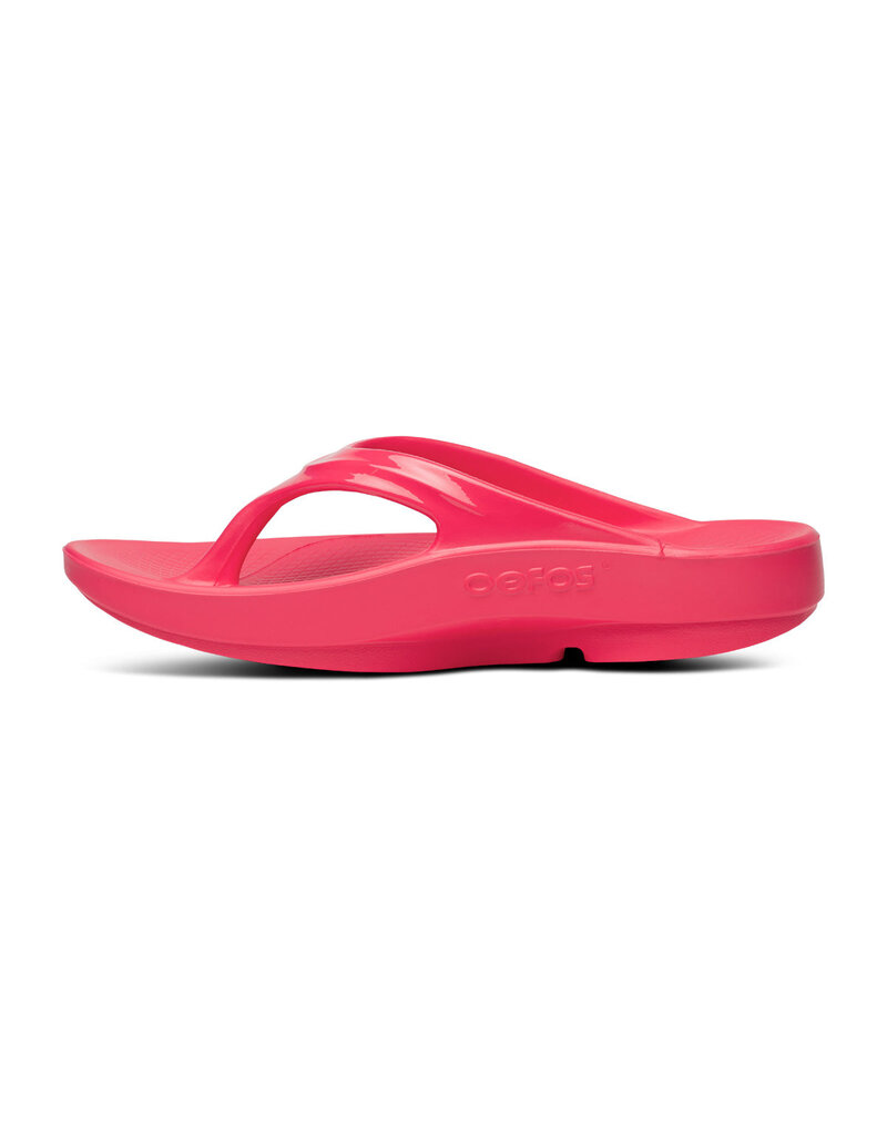 OOFOS OOLALA SANDAL-NEON BERRY