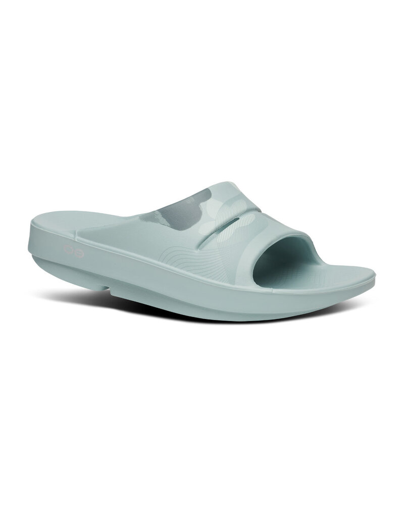 OOFOS OOAHH LIMITED SLIDE-MIST BREEZE