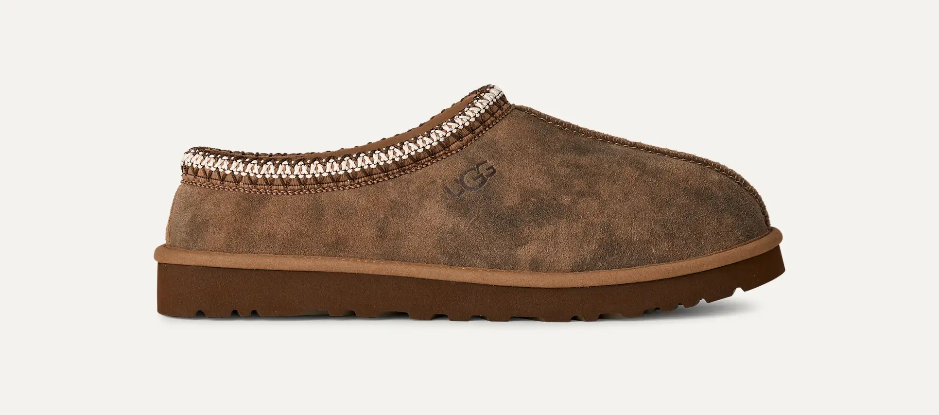 UGG MEN'S TASMAN SLIPPER-BAXTER CHESTNUT