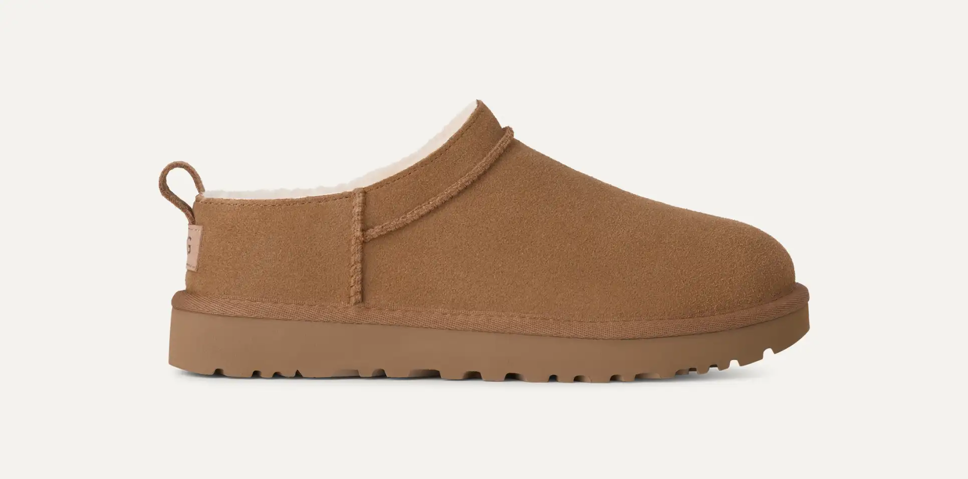 UGG WOMEN'S CLASSIC MICRO-CHESTNUT
