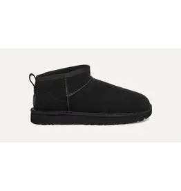 UGG WOMEN'S CLASSIC ULTRA MINI BOOT-BLACK