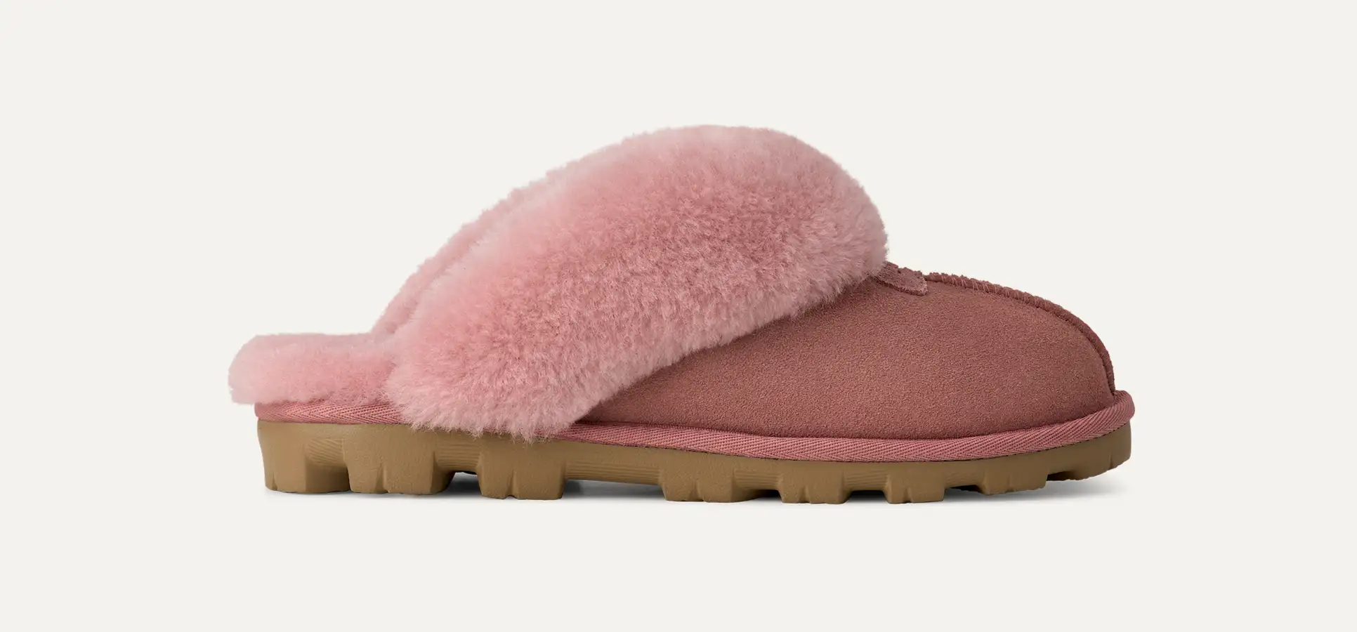 UGG WOMEN'S COQUETTE SLIPPER-PINK DAWN