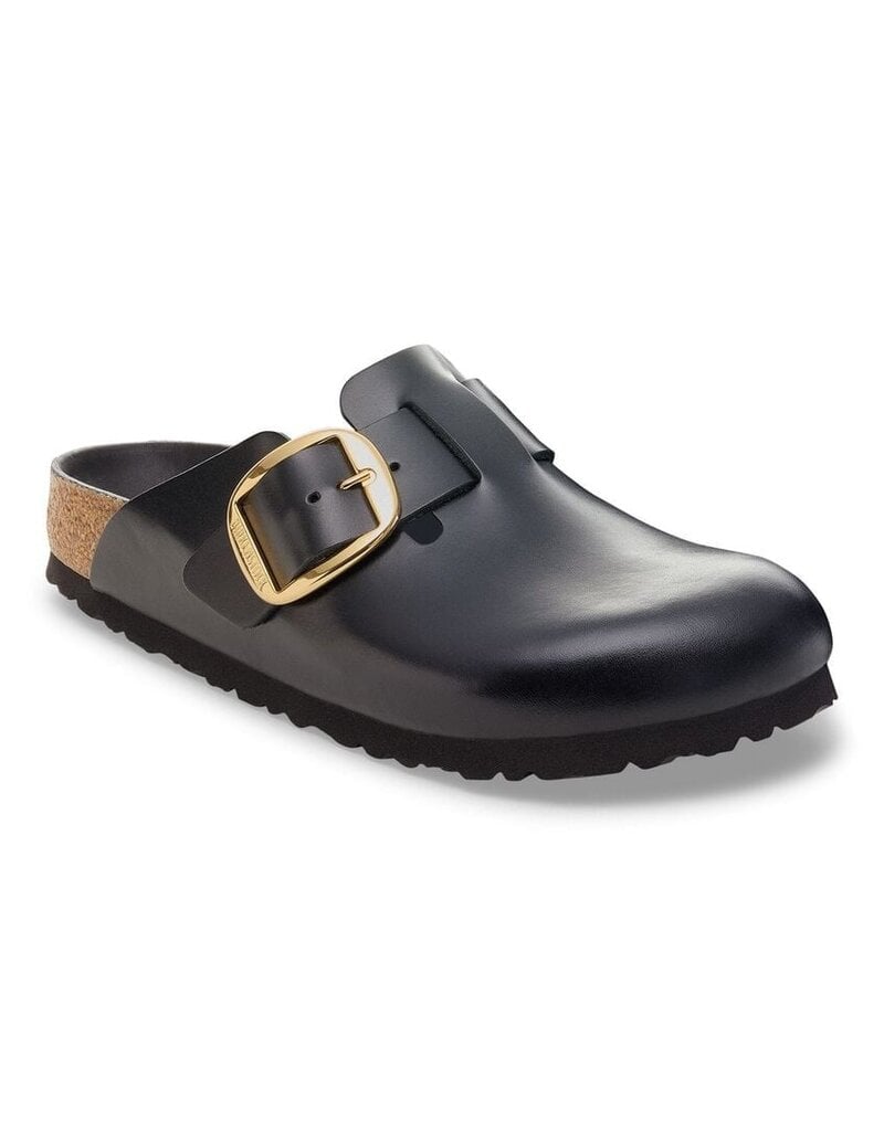 BIRKENSTOCK BOSTON BIG BUCKLE LEATHER-AMALFI BLACK