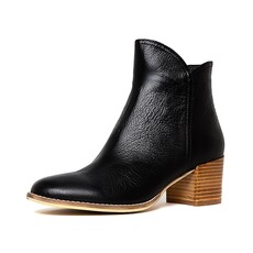 DJANGO & JULIETTE WOMEN'S MOCKAS-BLACK