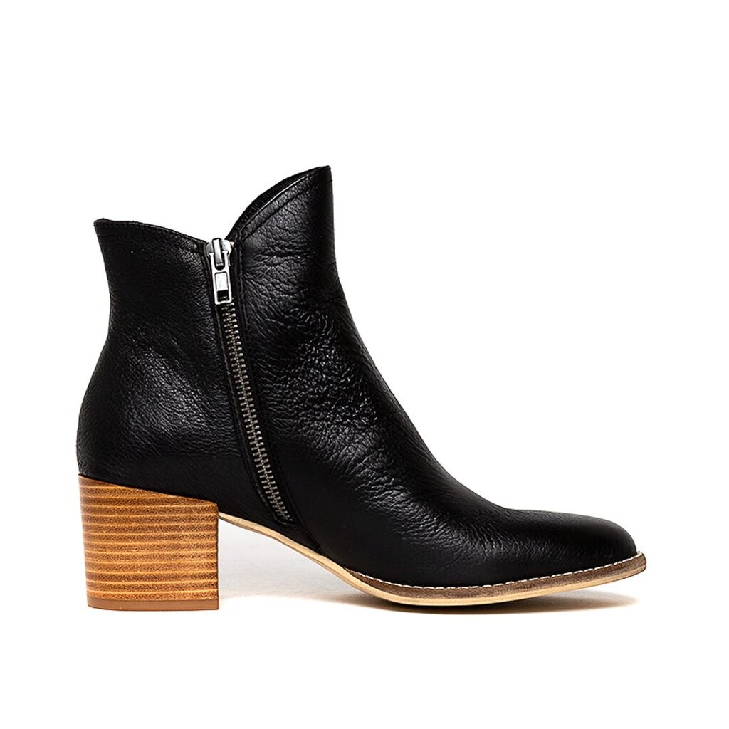 DJANGO & JULIETTE WOMEN'S MOCKAS-BLACK