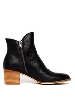 DJANGO & JULIETTE WOMEN'S MOCKAS-BLACK
