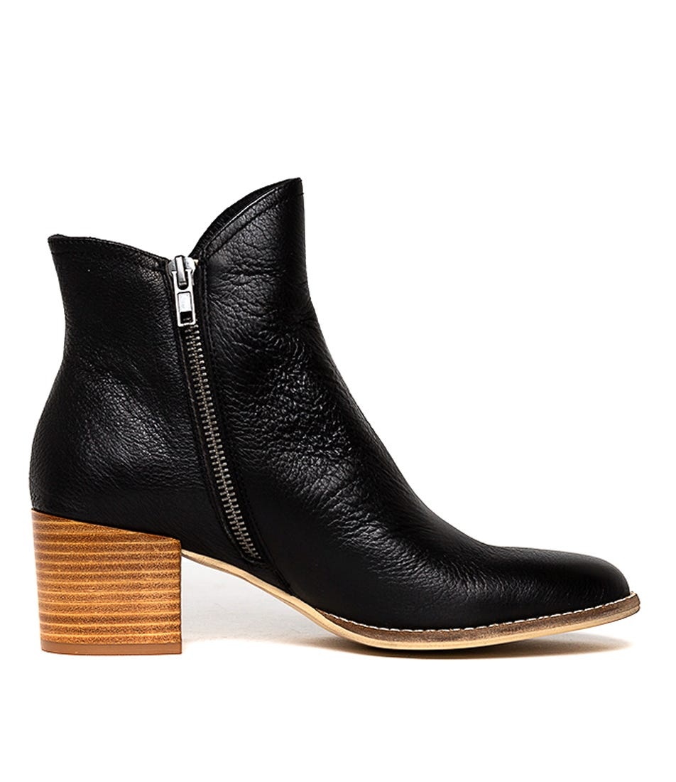 DJANGO & JULIETTE WOMEN'S MOCKAS-BLACK