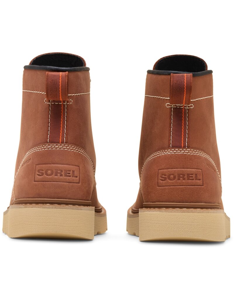 SOREL MEN'S SLABTOWN 62 MOC WATERPROOF-RUSTIC BROWN/CERAMIC